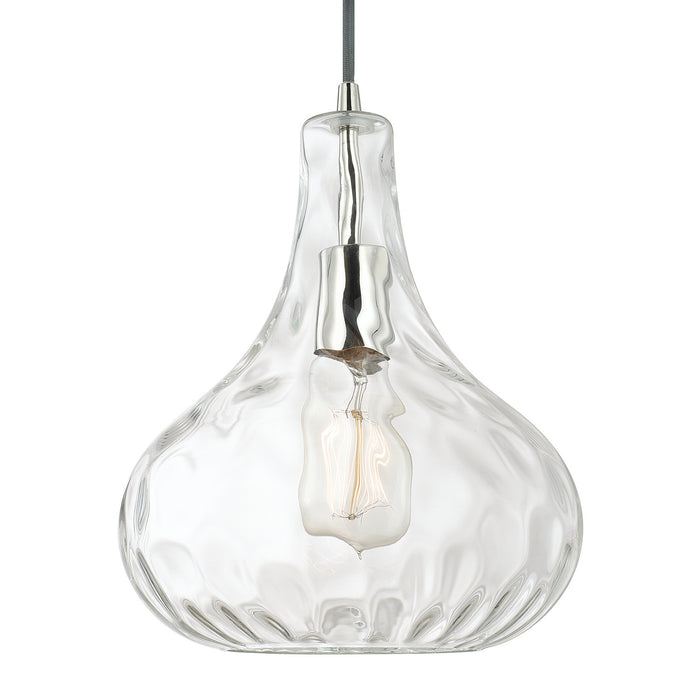 Capital Lighting - 9B239A - One Light Pendant - River - Polished Nickel