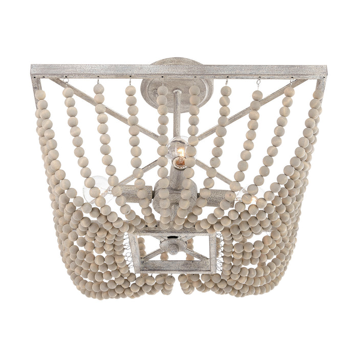 Capital Lighting - 9D294A - Four Light Semi-Flush Mount - Sarah - Mystic Sand