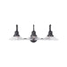 Capital Lighting - 9D318A - Three Light Vanity - Roan - Matte Black