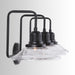 Capital Lighting - 9D318A - Three Light Vanity - Roan - Matte Black