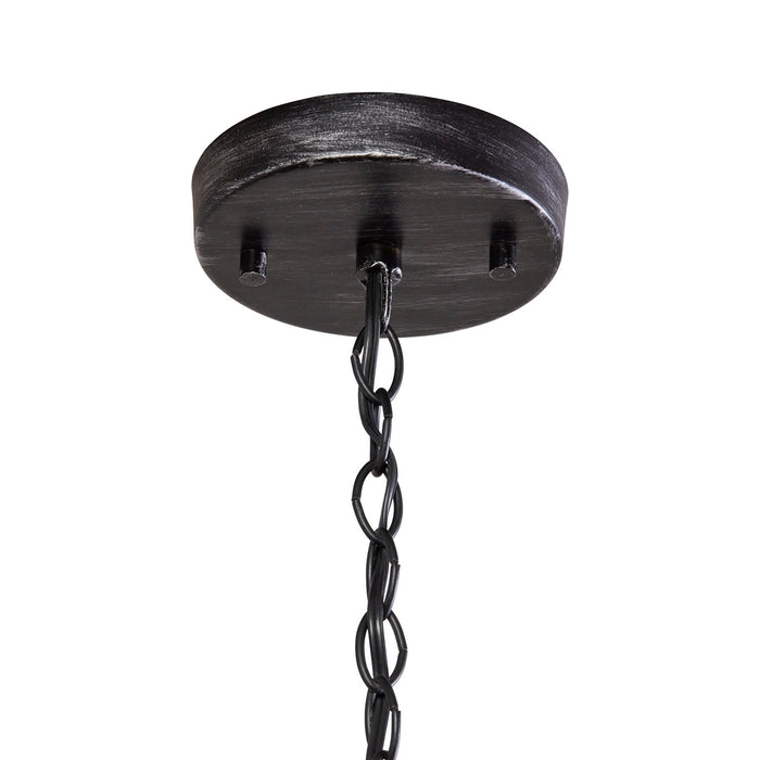 Capital Lighting - 9D322A - One Light Pendant - Lagmore - Zinc and Wood