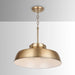 Capital Lighting - 9D328A - One Light Pendant - Oakwood - Aged Brass