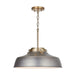 Capital Lighting - 9D329A - One Light Pendant - Oakwood - Antique Nickel