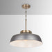 Capital Lighting - 9D329A - One Light Pendant - Oakwood - Antique Nickel