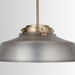 Capital Lighting - 9D329A - One Light Pendant - Oakwood - Antique Nickel