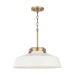 Capital Lighting - 9D330A - One Light Pendant - Oakwood - Warm White