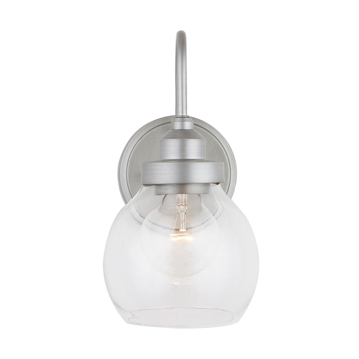 Capital Lighting - 9D334A - One Light Wall Sconce - Daphne - Brushed Nickel Painted