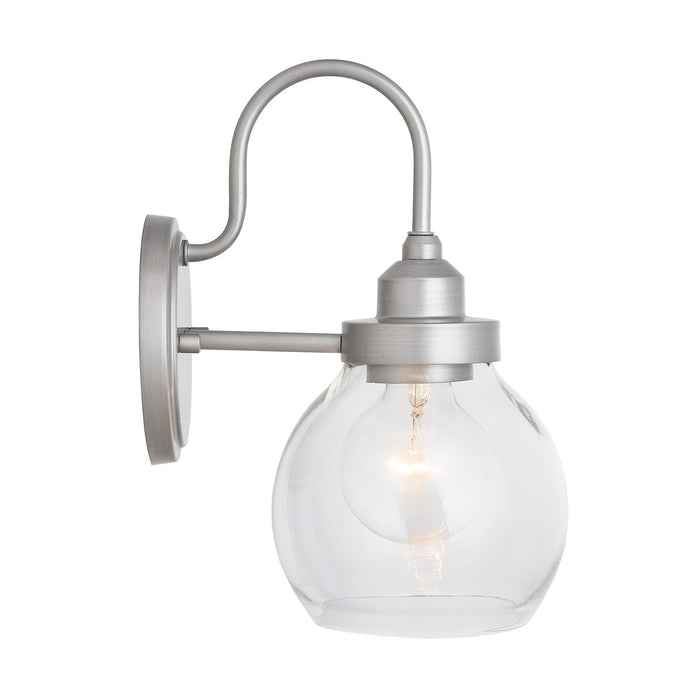 Capital Lighting - 9D334A - One Light Wall Sconce - Daphne - Brushed Nickel Painted