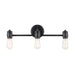 Capital Lighting - 9D343A - Three Light Vanity - Menlo - Matte Black