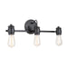 Capital Lighting - 9D343A - Three Light Vanity - Menlo - Matte Black
