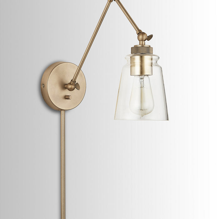 Capital Lighting - 9D344A - One Light Wall Sconce - Profile - Aged Brass