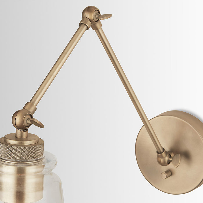 Capital Lighting - 9D344A - One Light Wall Sconce - Profile - Aged Brass