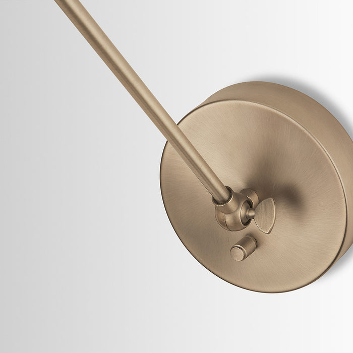 Capital Lighting - 9D344A - One Light Wall Sconce - Profile - Aged Brass