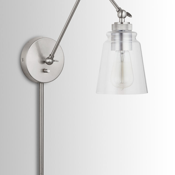 Capital Lighting - 9D346A - One Light Wall Sconce - Profile - Brushed Nickel