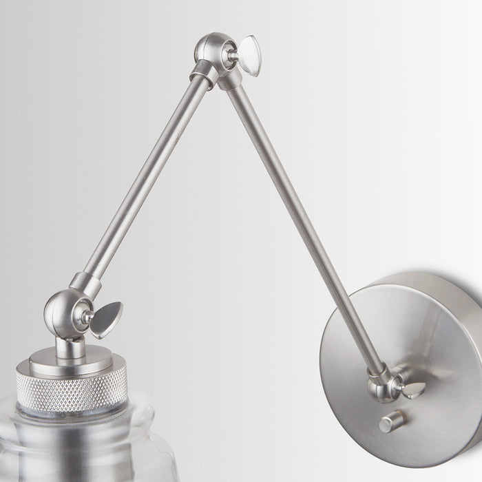 Capital Lighting - 9D346A - One Light Wall Sconce - Profile - Brushed Nickel