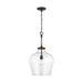Capital Lighting - 9F370A - One Light Pendant - Boland - Bronze