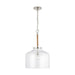Capital Lighting - 9F373A - One Light Pendant - Corde - Polished Nickel