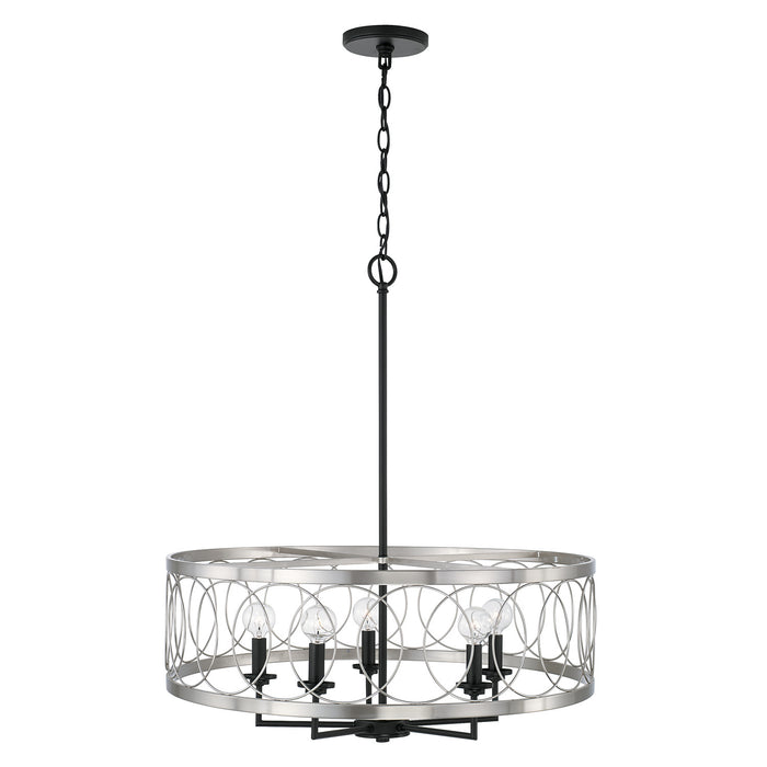 Capital Lighting - AA1003BT - Four Light Pendant - Madeline - Black Tie