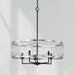 Capital Lighting - AA1003BT - Four Light Pendant - Madeline - Black Tie