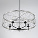 Capital Lighting - AA1003BT - Four Light Pendant - Madeline - Black Tie