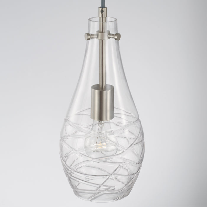 Capital Lighting - AA1006BN - One Light Pendant - Kier - Brushed Nickel