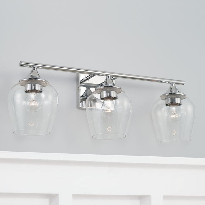 Capital Lighting - AA1009CH - Three Light Vanity - Reece - Chrome