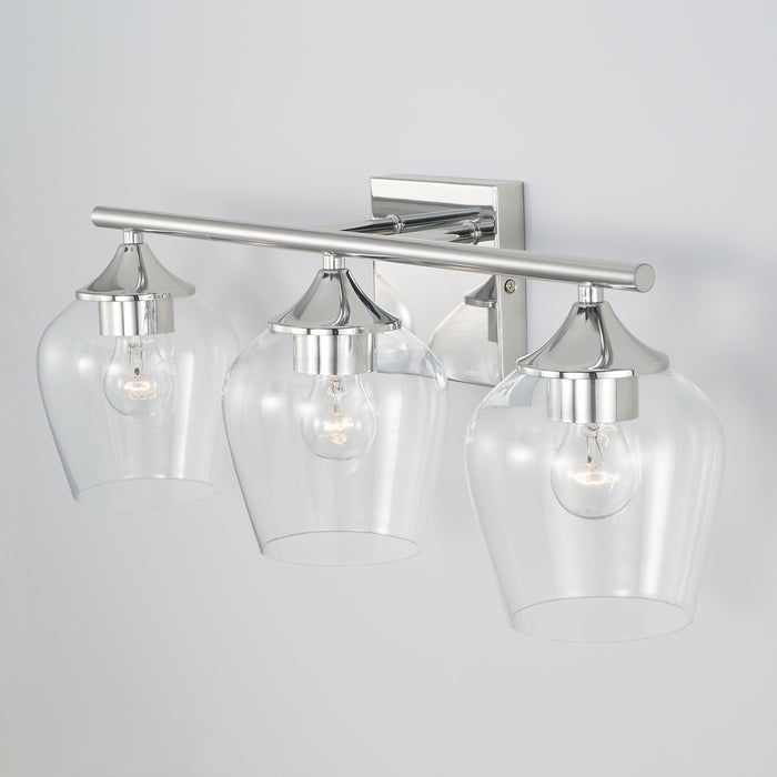 Capital Lighting - AA1009CH - Three Light Vanity - Reece - Chrome