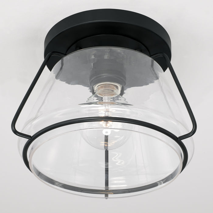Capital Lighting - AA1010MB - One Light Flush Mount - McLane - Matte Black