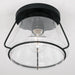 Capital Lighting - AA1010MB - One Light Flush Mount - McLane - Matte Black