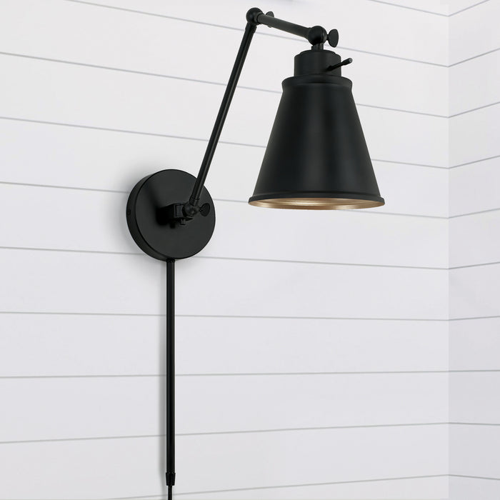 Capital Lighting - AA1011MB - One Light Wall Sconce - Shay - Matte Black
