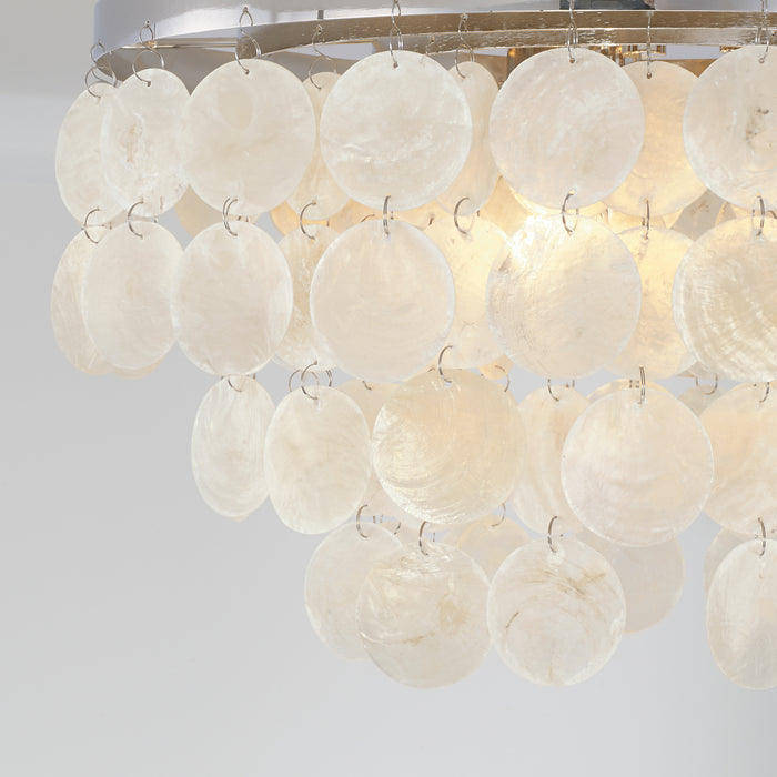 Capital Lighting - AA1013PN - Three Light Flush Mount - Shelby - Polished Nickel