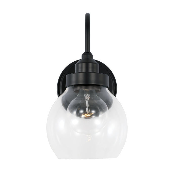Capital Lighting - AA1014MB - One Light Wall Sconce - Brecken - Matte Black