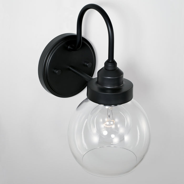 Capital Lighting - AA1014MB - One Light Wall Sconce - Brecken - Matte Black