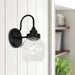 Capital Lighting - AA1014MB - One Light Wall Sconce - Brecken - Matte Black