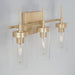 Capital Lighting - AA1015SF - Three Light Vanity - Riley - Soft Gold
