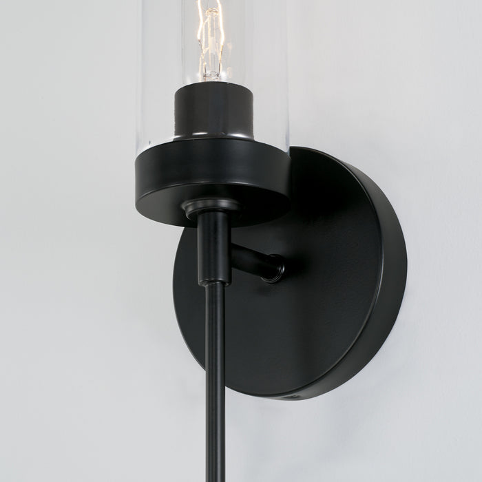 Capital Lighting - AA1016MB - One Light Wall Sconce - Riley - Matte Black