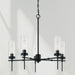 Capital Lighting - AA1017MB - Five Light Chandelier - Riley - Matte Black