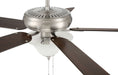 Craftmade - DCF52BNK5C1W - 52"Ceiling Fan - Decorator's Choice Bowl Light Kit - Brushed Polished Nickel