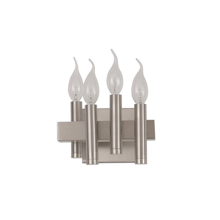 Varaluz - 357B04RSN - Four Light Bath - Collette - Satin Nickel