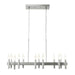 Varaluz - 357N12SN - 12 Light Linear Pendant - Collette - Satin Nickel