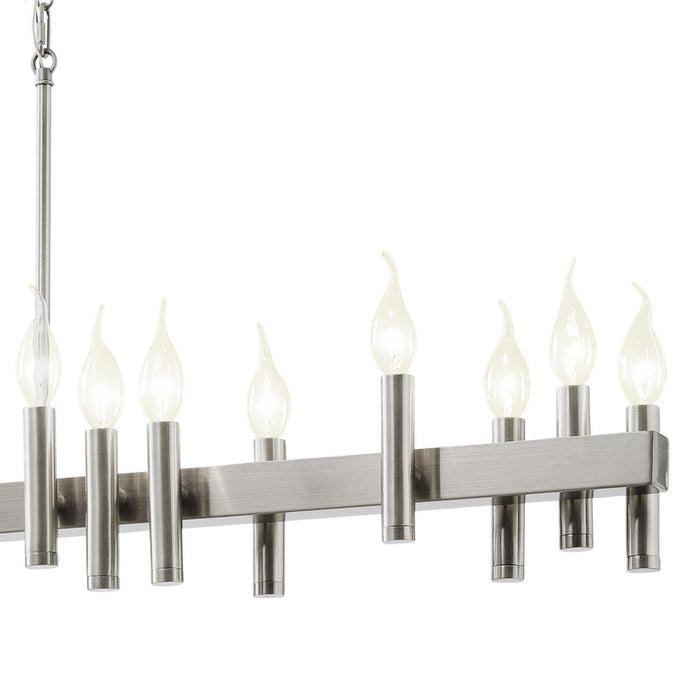 Varaluz - 357N16SN - 16 Light Linear Pendant - Collette - Satin Nickel