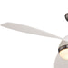 Vaxcel - F0091 - 52"Ceiling Fan - Odell - Brushed Nickel and Matte White