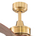 Vaxcel - F0097 - 52"Ceiling Fan - Curtiss - Satin Brass