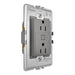 Legrand - WNAR153M1 - Plus-Sized 15A Outlet - Adorne - Magnesium