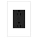 Legrand - WNAR153G1 - Plus-Sized 15A Outlet - Adorne - Graphite