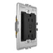 Legrand - WNAR153G1 - Plus-Sized 15A Outlet - Adorne - Graphite