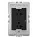 Legrand - WNAR203G1 - Plus-Sized 20A Outlet - Adorne - Graphite