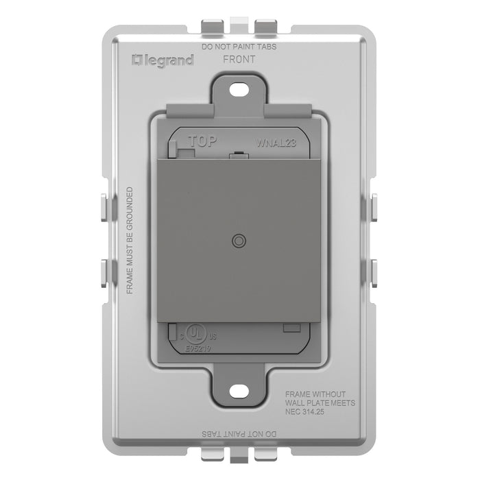 Legrand - WNAL23M1 - Wireless Switch - Adorne - Magnesium