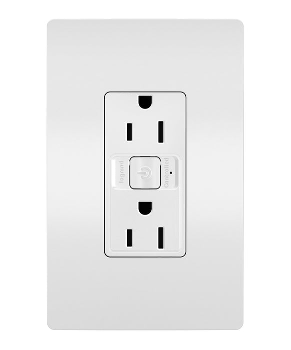 Legrand - WNRR15WH - 15A Outlet - radiant - White