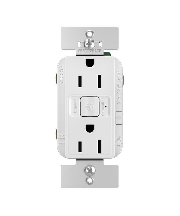 Legrand - WNRR15WH - 15A Outlet - radiant - White